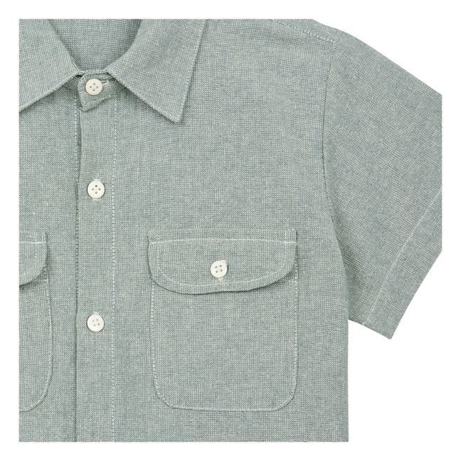 Chemise Boris | Bleu Vert