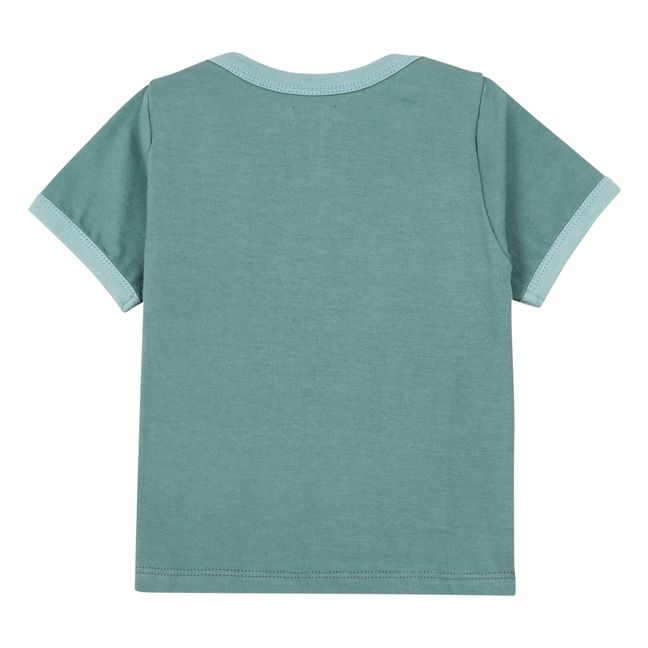 Camiseta US Bebé Azul verde