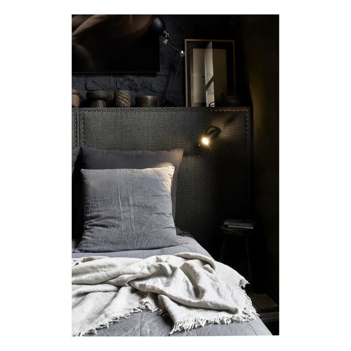 Biny Wall Lamp with Switch | Black- Product image n°2