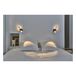 Biny Wall Lamp with Switch Gold- Miniature produit n°3