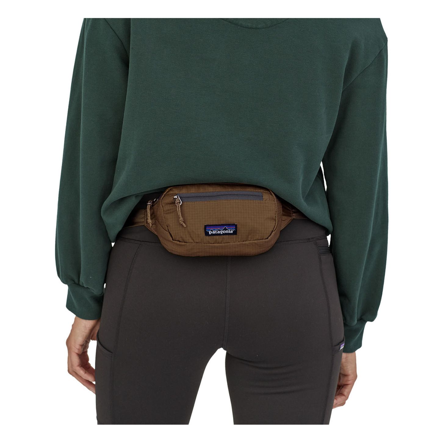Ultralight Recycled Nylon Belt Bag - Men’s Collection - Camel- Imagen del producto n°1