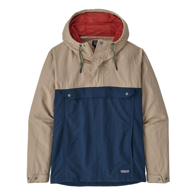 Isthmus Recycled Nylon Anorak - Men’s Collection - Navy blue