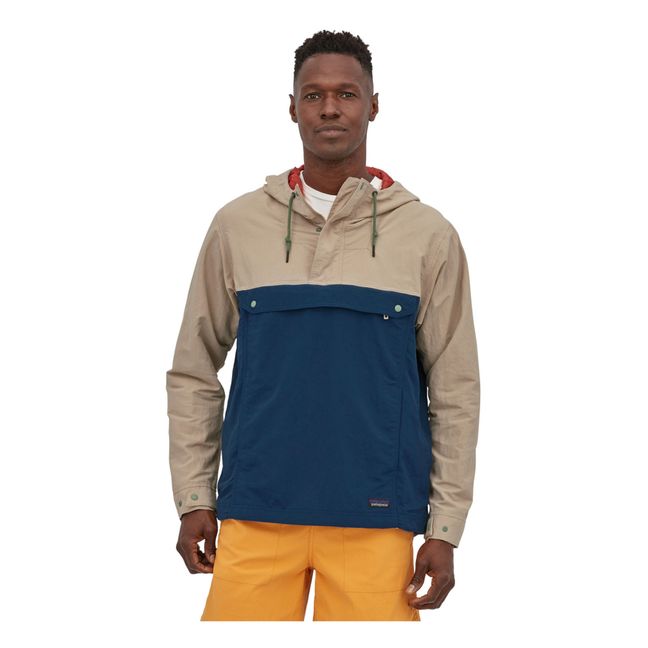 Isthmus Recycled Nylon Anorak - Men’s Collection - Navy