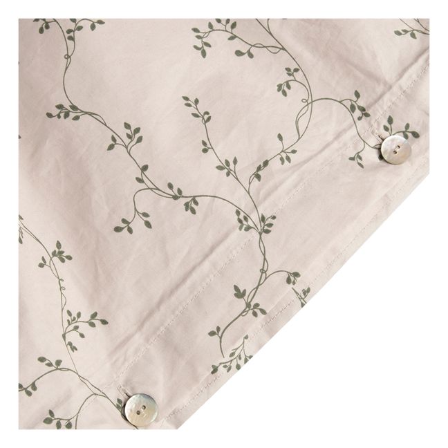 Botany Cotton Percale Duvet Cover Green