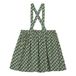 Aralia Suspender Skirt Green- Miniature produit n°1