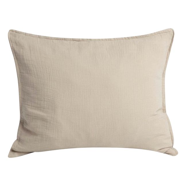 Cotton Chiffon Pillow Case Olive