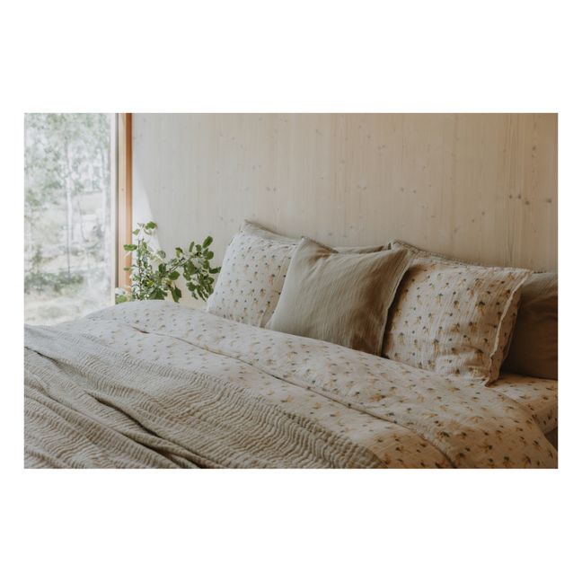 Mimosa Cotton Chiffon Pillow Case Bianco