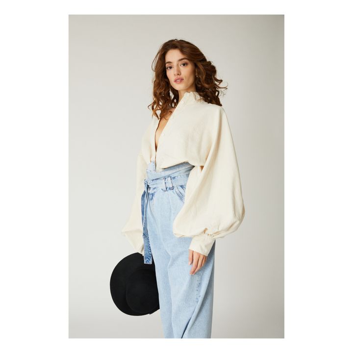 Chemise Claire | Ecru- Image produit n°2