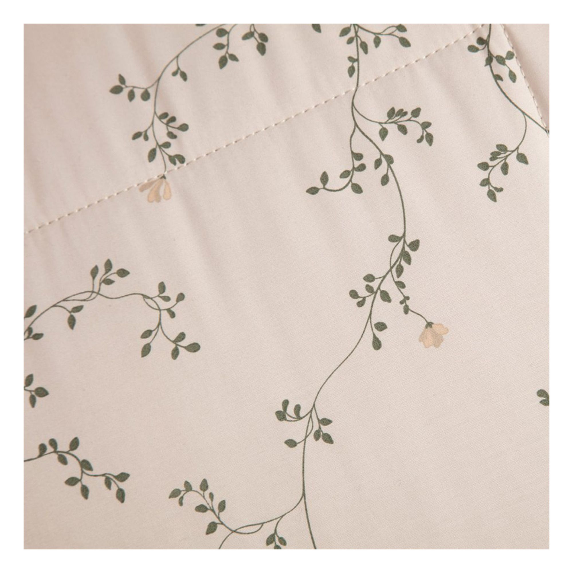 Gesteppte Decke Botany aus Baumwollperkal Grün- Produktbild Nr. 2