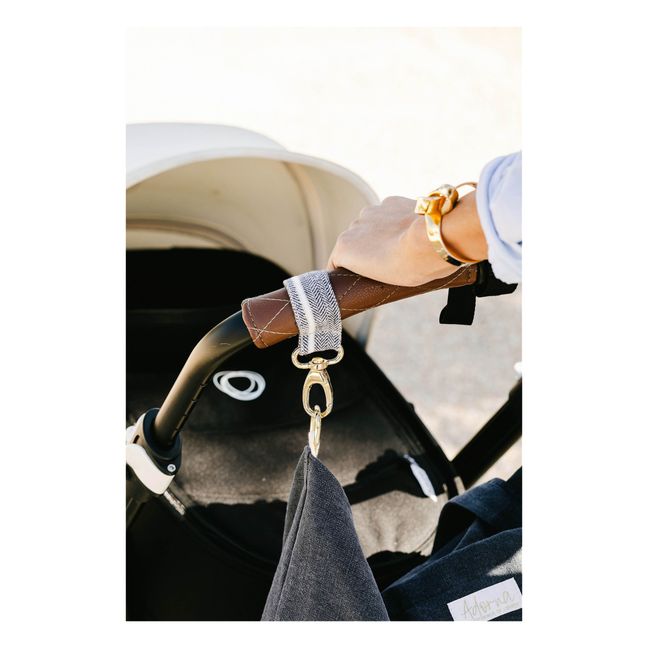 Attaches poussette pour cabas | Bleu marine