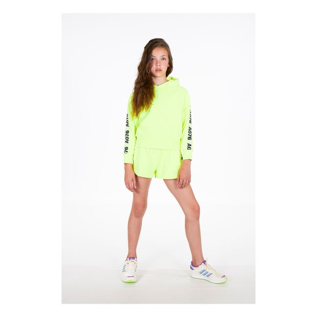 Leni Organic Cotton Shorts Fluorescent yellow