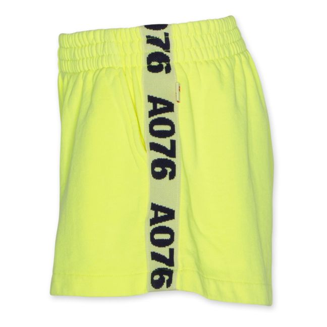 Leni Organic Cotton Shorts Fluorescent yellow