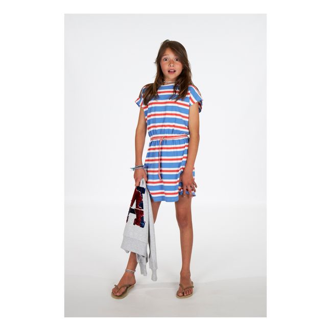 Ruth Striped Dress Blu