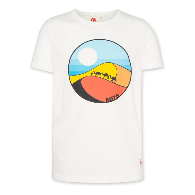 T-Shirt Desert Grauweiß