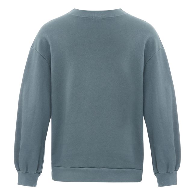 Sweatshirt Bio-Baumwolle Marine - Damenkollektion - Grau