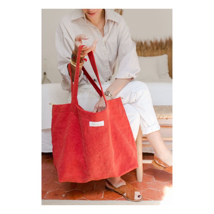 Linen Tote Bag | Poppy- Product image n°3
