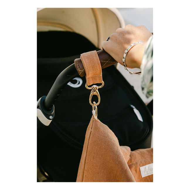 Stroller Bag Clips | Terracotta