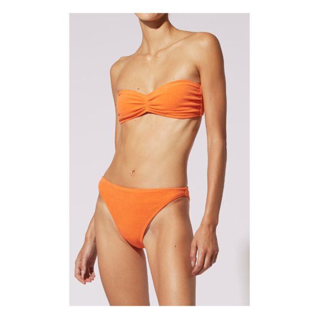 Tati Terry Bikini Top Orange