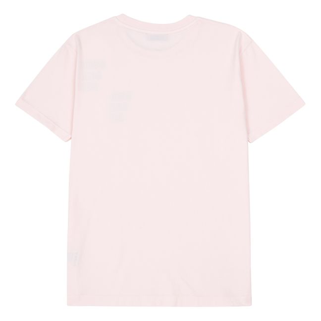 Bisous T-shirt Pale pink