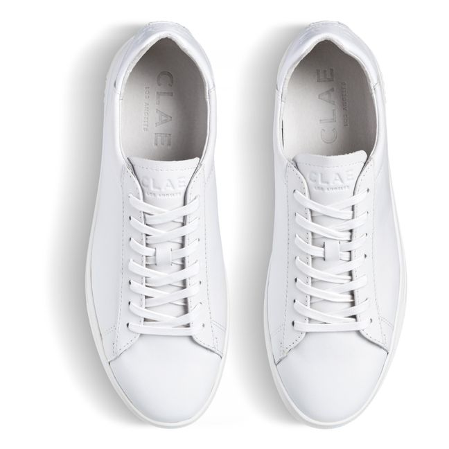 Bradley Leather Sneakers Blanco