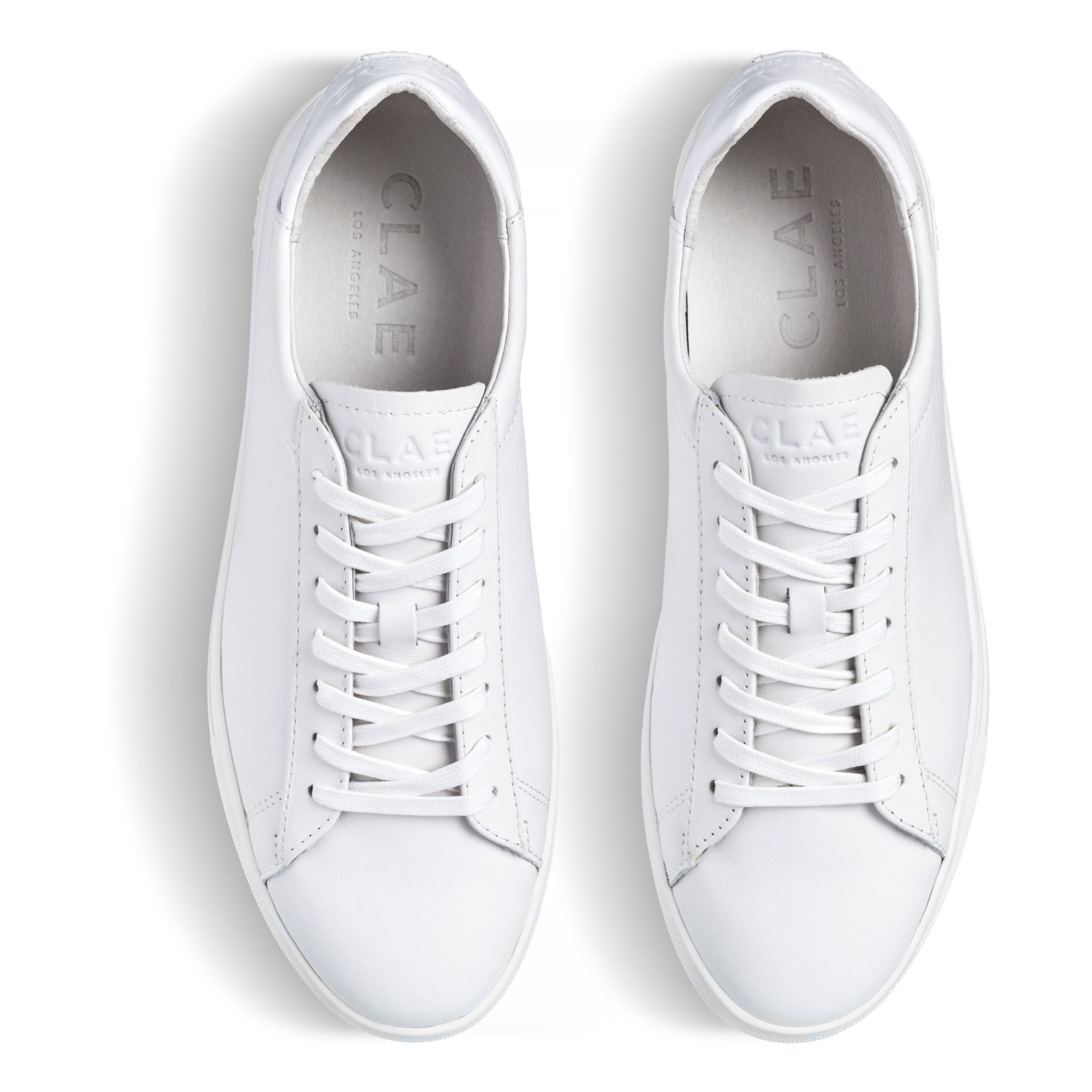 Bradley Leather Sneakers White- Product image n°5