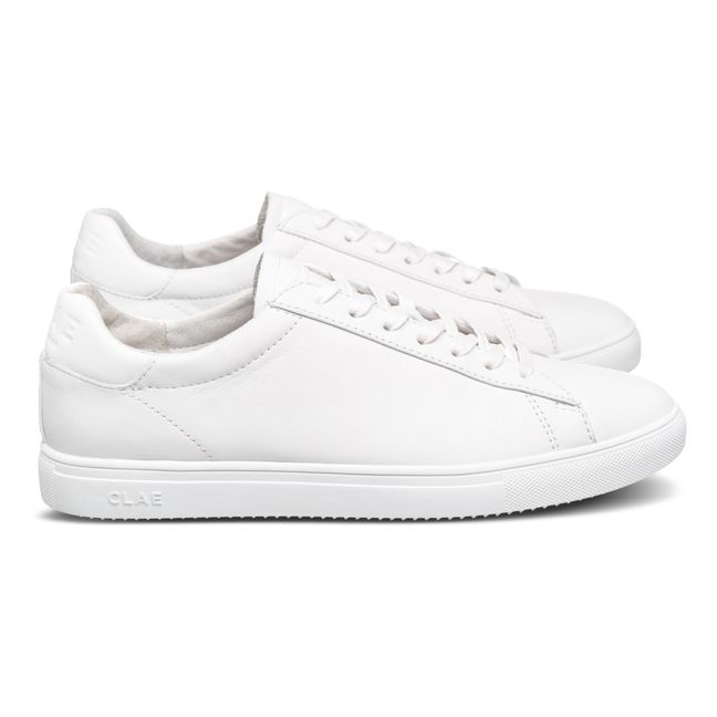 Bradley Leather Sneakers Bianco