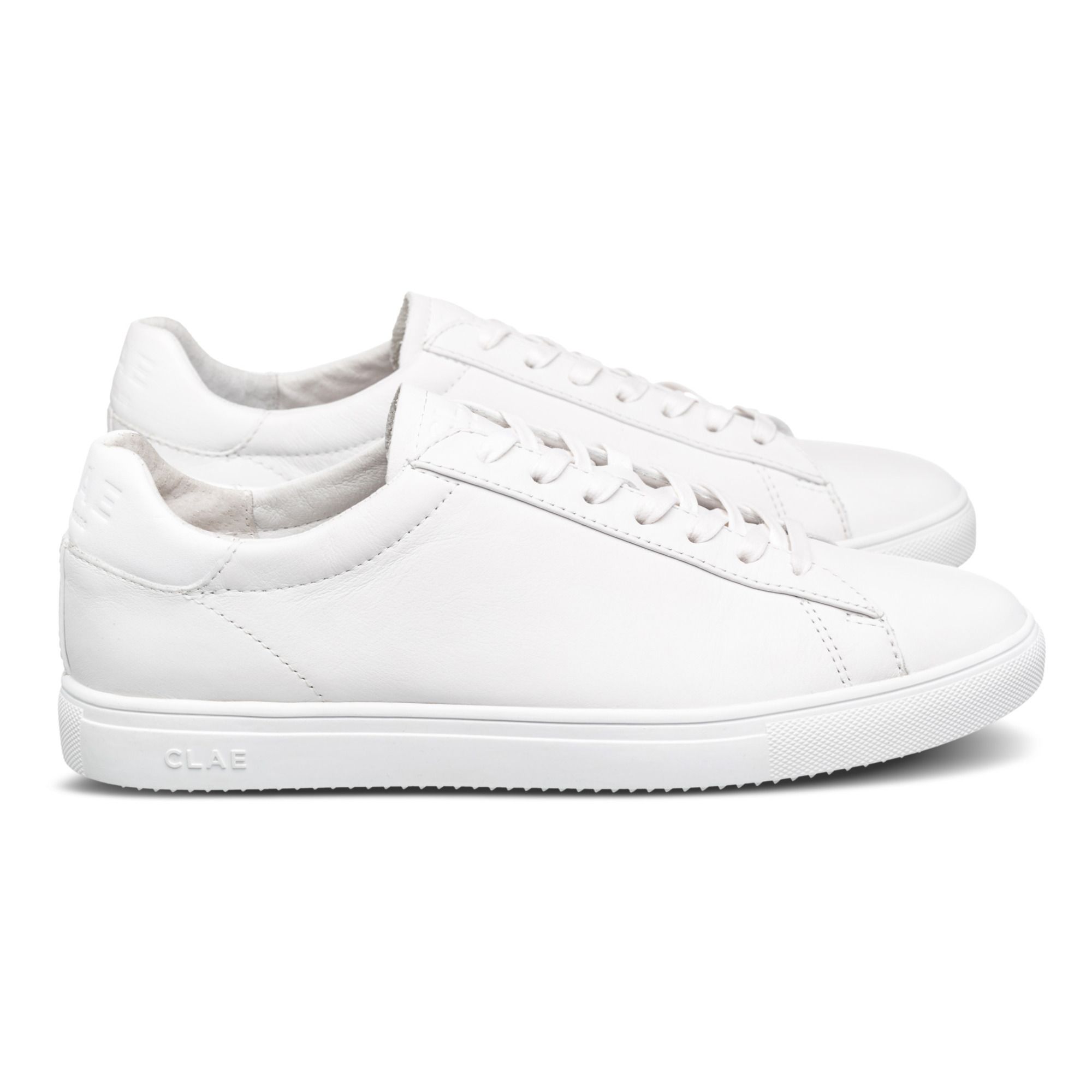Bradley Leather Sneakers White- Product image n°6