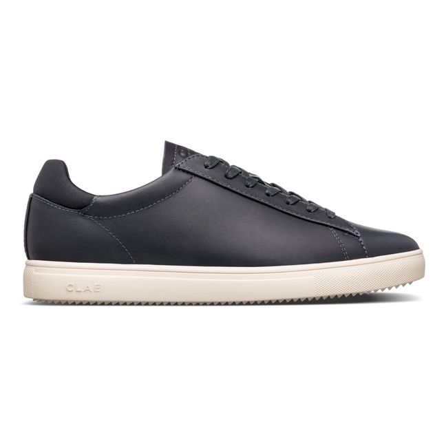 Bradley Leather Sneakers | Navy blue