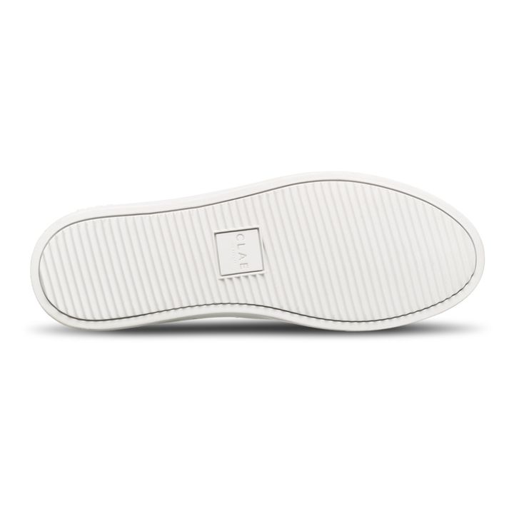 Bradley Mid-Top Leather Sneakers Blanco- Imagen del producto n°8