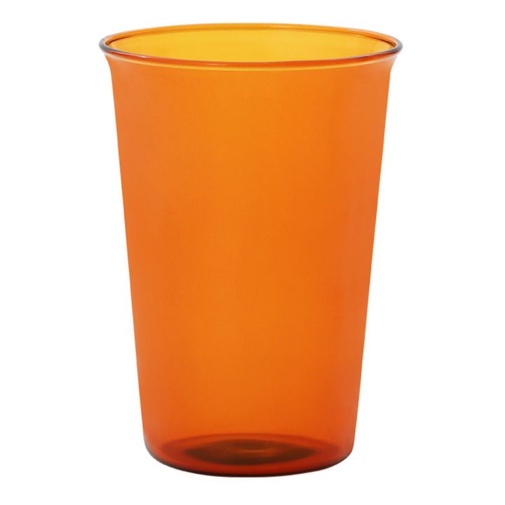 Cast Beer Glass | Amber- Product image n°0