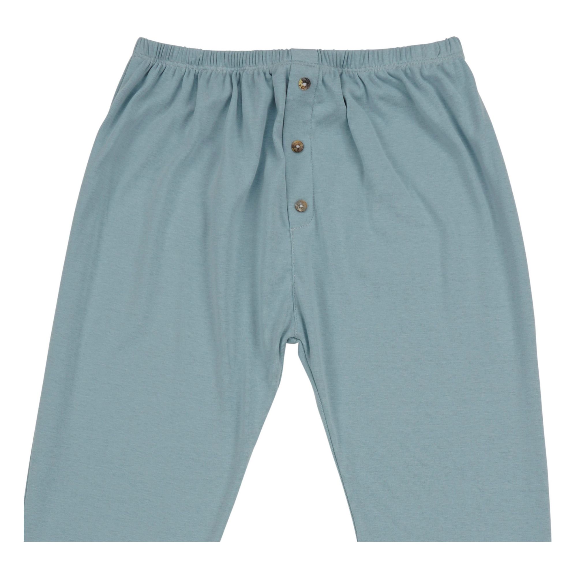 Billy Organic Cotton Jersey Harem Pants Blue- Product image n°1