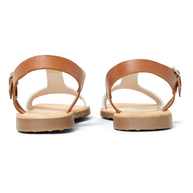 Two Con Me - Two-Tone Buckle Sandals Argento