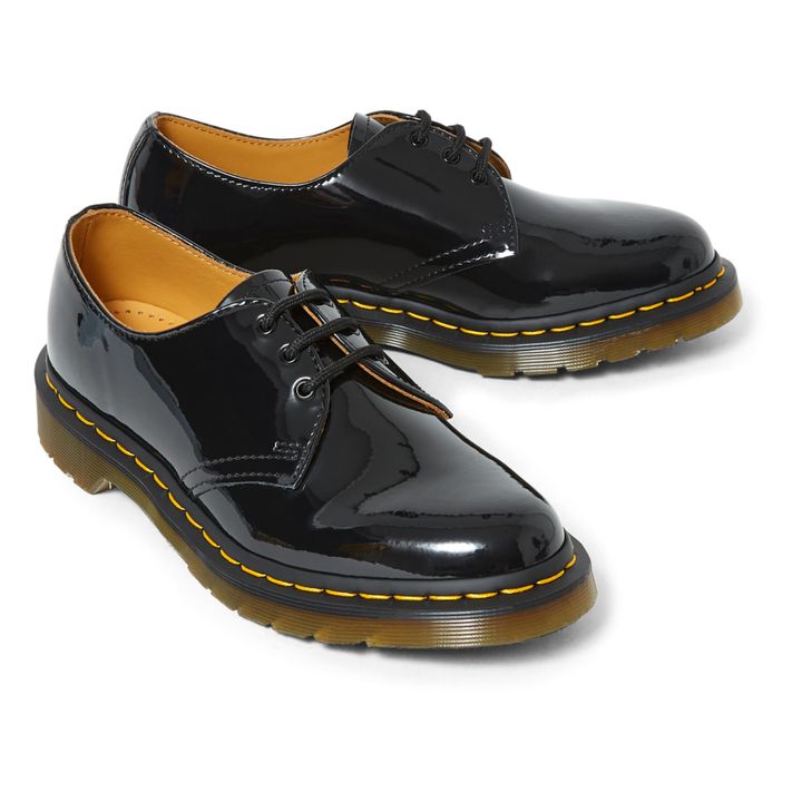 1461 Patent Leather Lace-Up Brogues - Women’s Collection  | Negro- Imagen del producto n°1