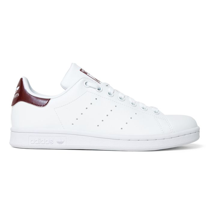 Stan Smith Leather Lace-Up Sneakers | Plum- Product image n°0