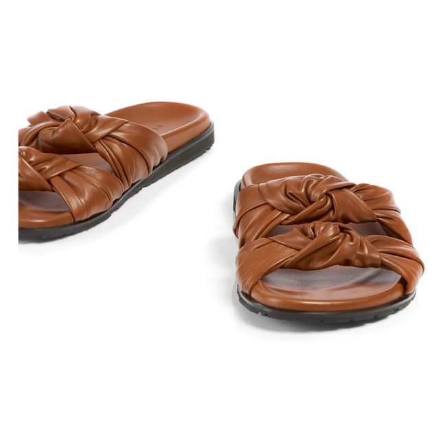 Tye Sandals | Caramel