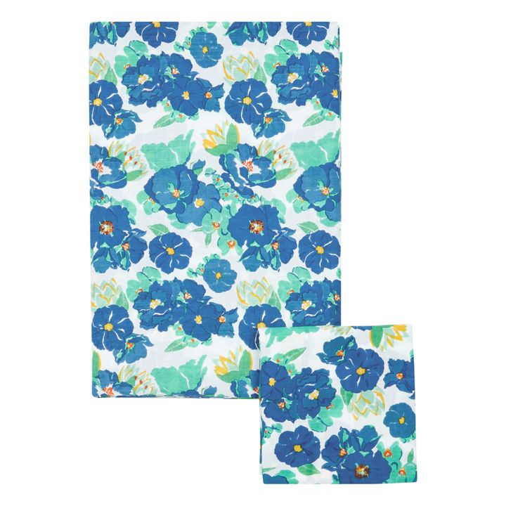 Parure de lit Blue flowers- Image produit n°0