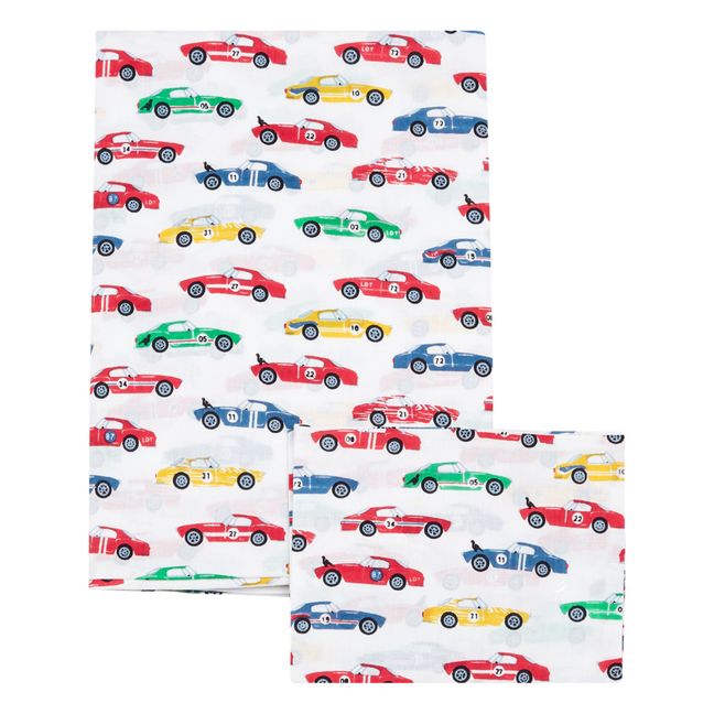 Parure de lit Race cars | Multicolore
