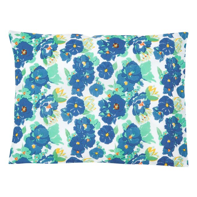 Blue Flowers Pillowcase