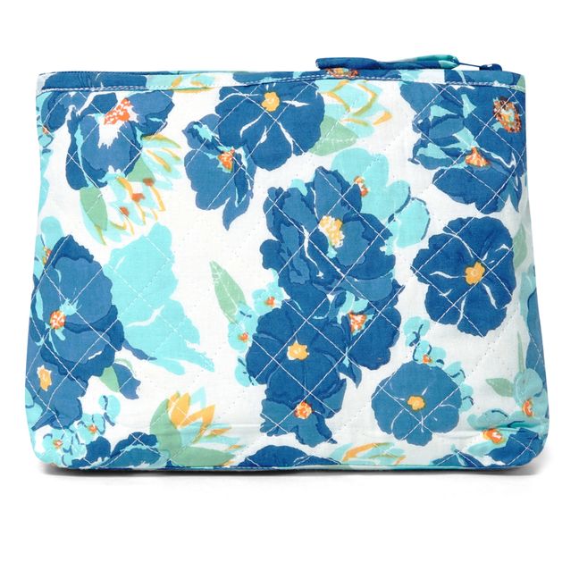 Blue Flowers Toiletry Bag