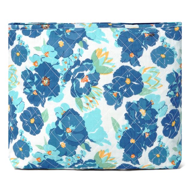 Blue Flowers Toiletry Bag
