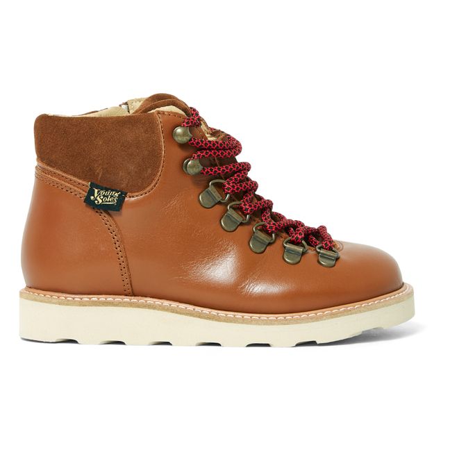 Botas con cordones Eddie | Camel