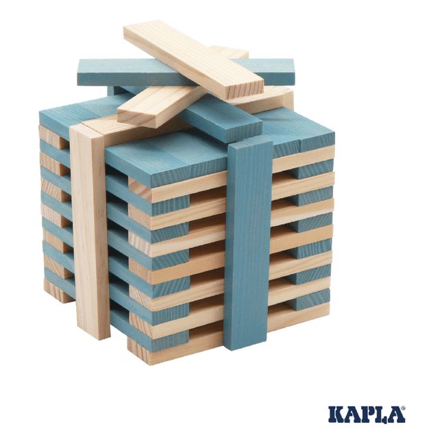 Cofanetto Quadrato 40 planchettes  | Azzurro