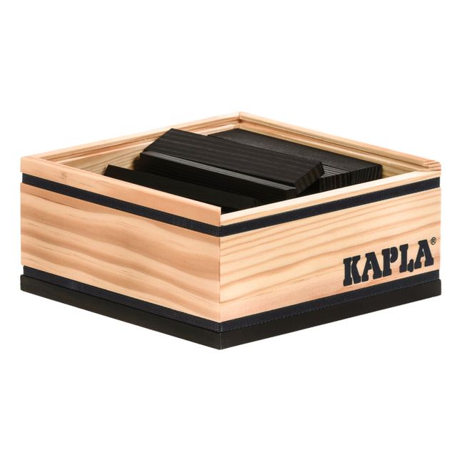 Coffret Carré - 40 planchettes | Noir