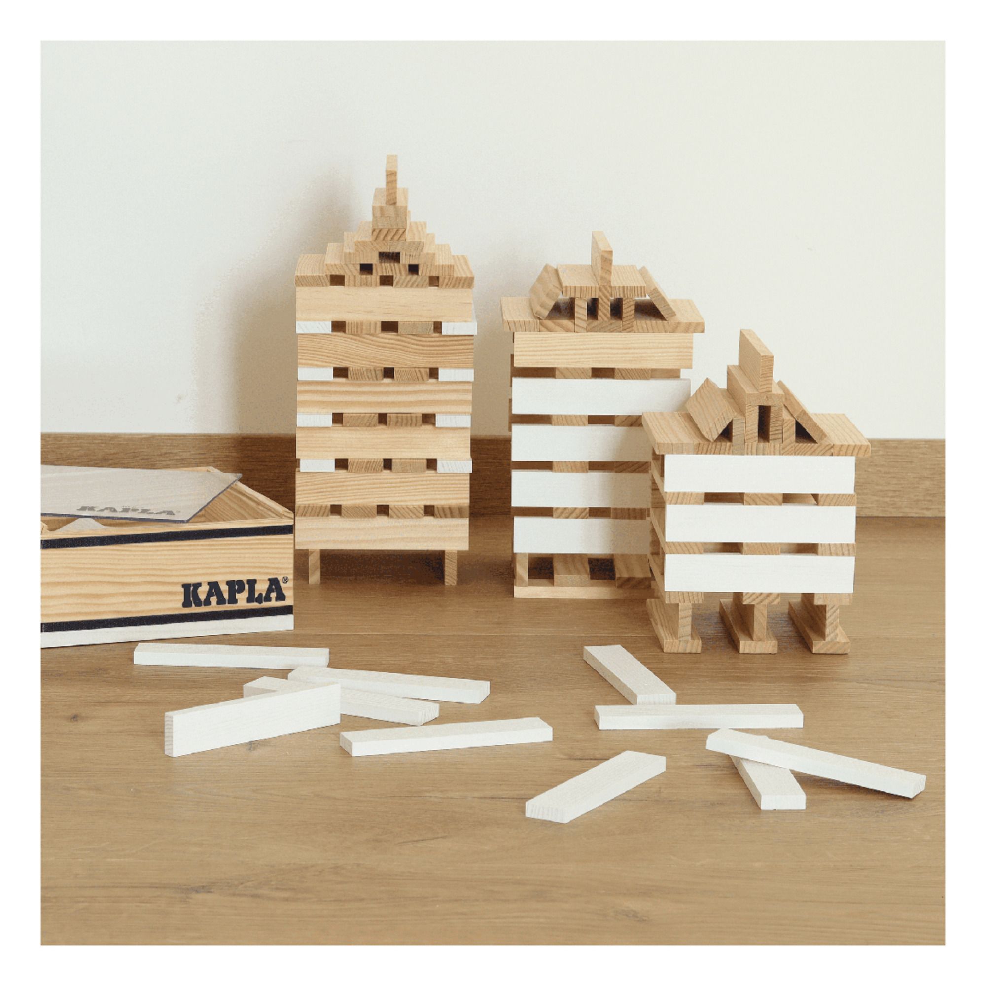 Building Block Set - 40 Pieces White- Product image n°1