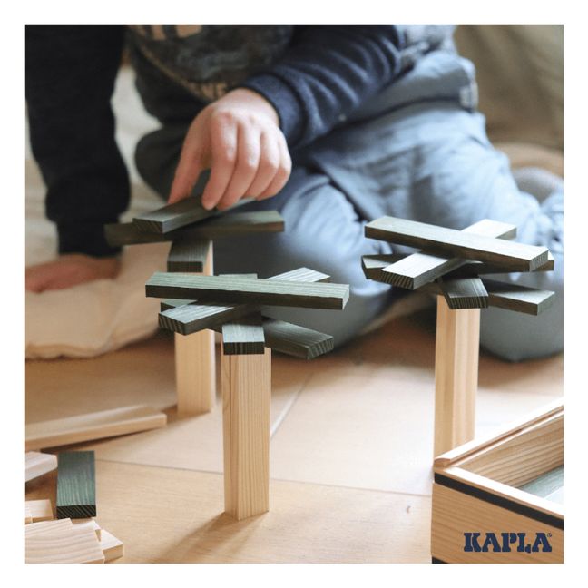 Caja cuadrada 40 planchas | Verde