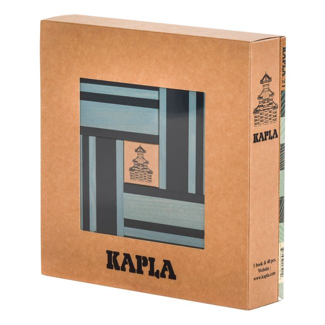 Caja colores - 40 planchas | Azul