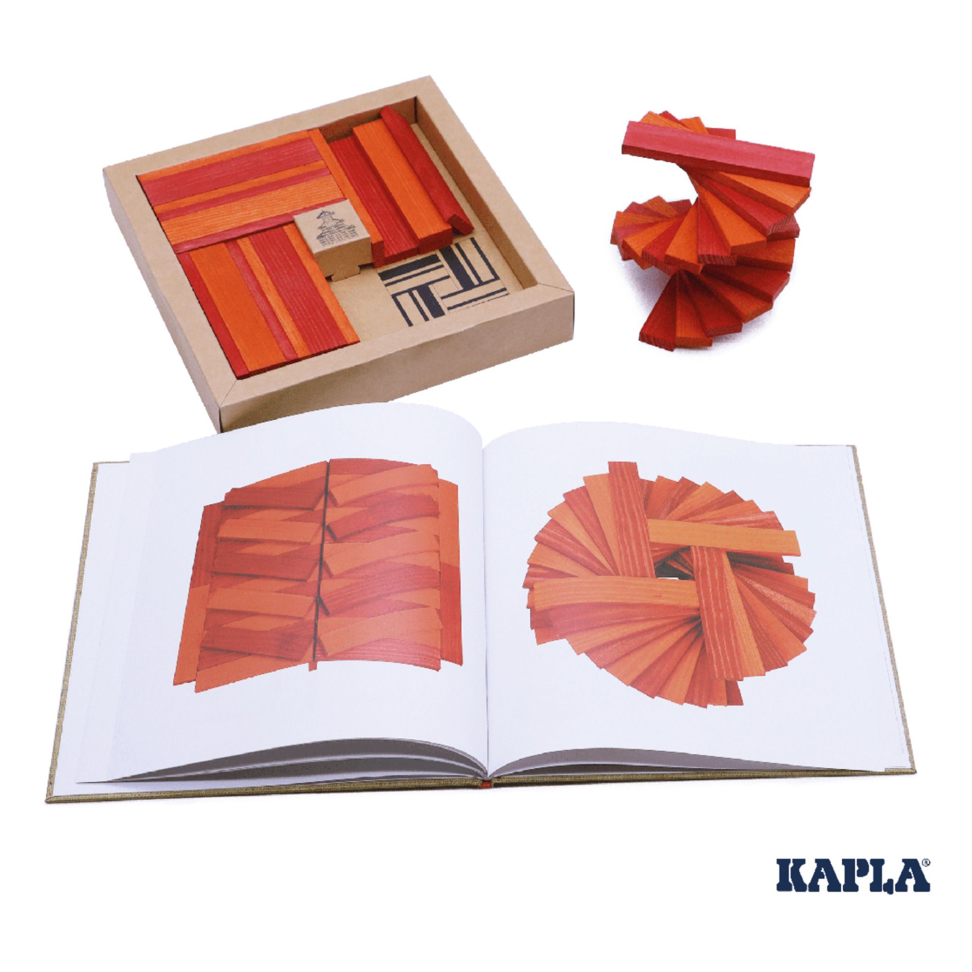 40 planchettes Kapla + livre