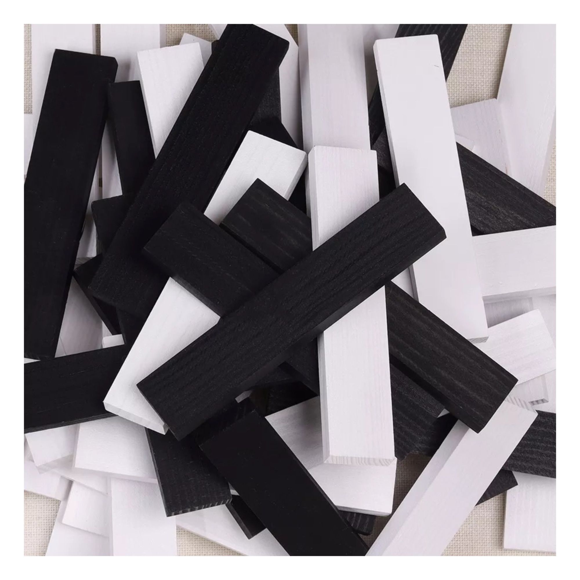 Black and White Building Block Set - 100 Pieces- Product image n°3