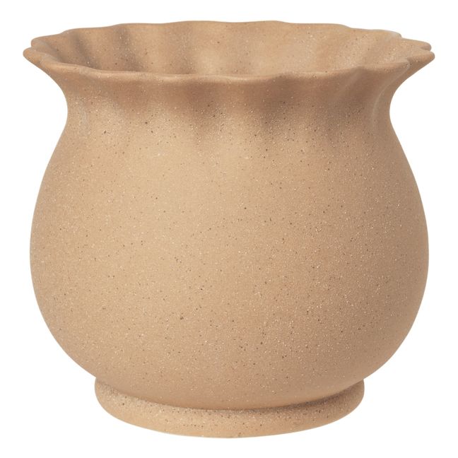 Alexa Ceramic Planter Pot Sabbia