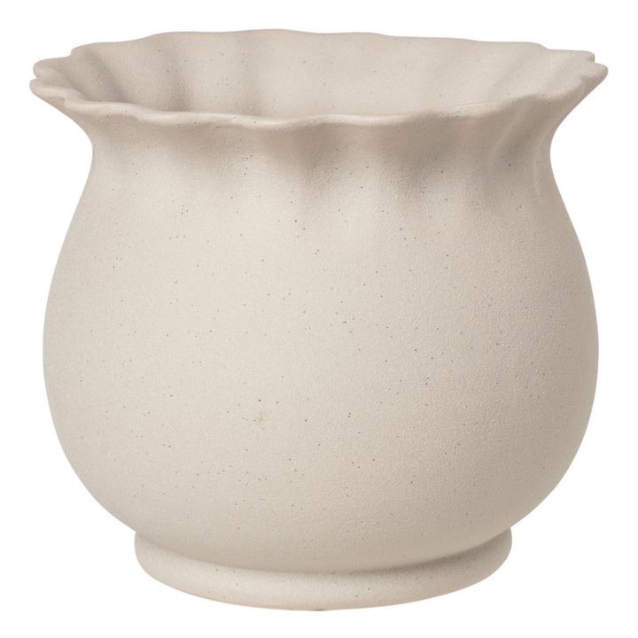 Alexa Ceramic Planter Pot | Grey- Product image n°2